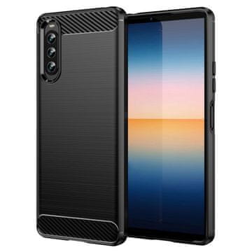 GS Ovitek za Sony Xperia 10 IV, Karbon, črn