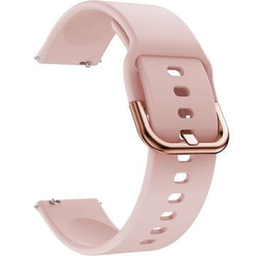 GS Univerzalni silikonski pašček 20 mm, roza