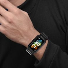 GS Pašček z etuijem za Huawei Band 6 / Huawei Band 7, črn