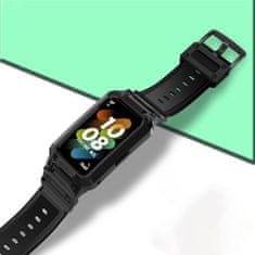 GS Pašček z etuijem za Huawei Band 6 / Huawei Band 7, črn