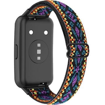 GS Najlonski pašček za Huawei Band 7, vijoličen