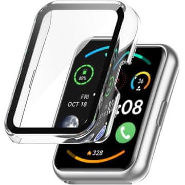 GS Ovitek z vgrajenim steklom za Huawei Watch Fit 2, prozoren