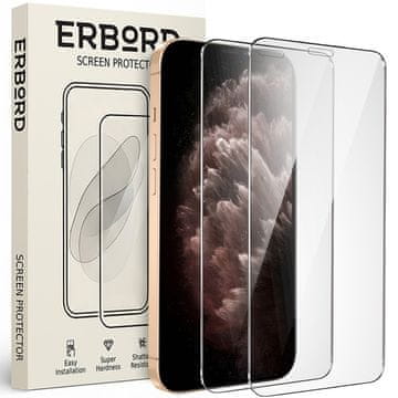 Overboard 2x kaljeno steklo za iPhone 11 Pro, 9H trdo steklo, steklo