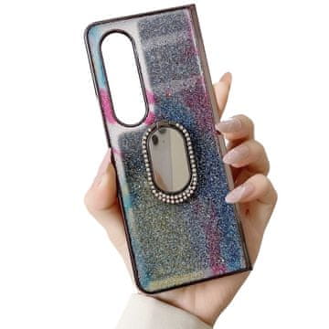 GS Ovitek z okrasnimi kamni za Samsung Galaxy Z Fold4 5G, slog E