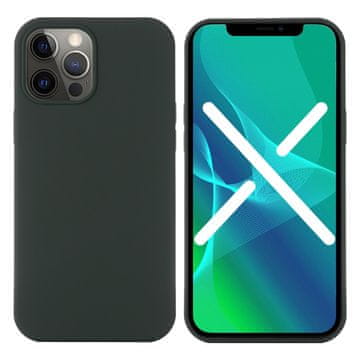 GS Ovitek za iPhone 14 Pro Max, silikonski MagSafe, zelen