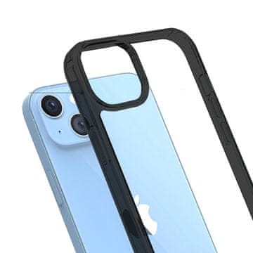 Overboard Hibridni ovitek za iPhone 14 Plus, mat črne barve