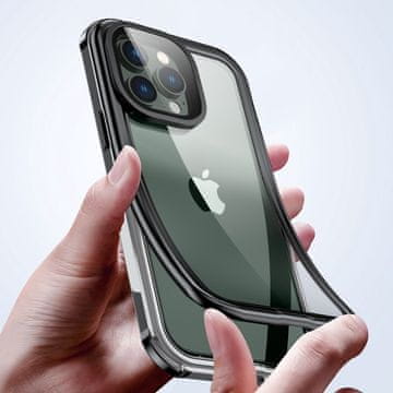 GS Vodoodporni ovitek IP68 za iPhone 14 Pro Max, črne barve