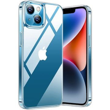 Overboard Komplet ovitkov Premium Armor Slim 2mm za iPhone 14 Plus, prozoren + steklo