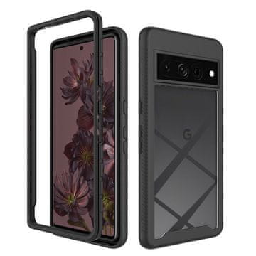 GS Ovitek za Google Pixel 7 Pro, odporen proti udarcem, črn