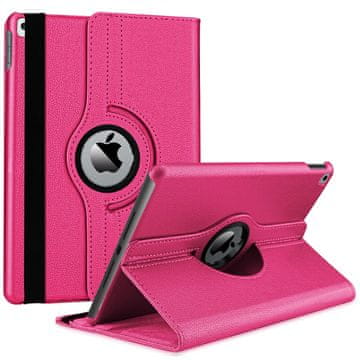 GS Ovitek za iPad 11" 2025 A16 (11. generacija) / iPad 10.9" 2022 (10. generacija), vrtenje za 360 stopinj, roza