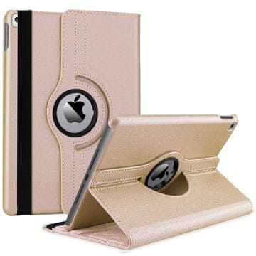 GS Ovitek za iPad 11" 2025 A16 (11. generacija) / iPad 10.9" 2022 (10. generacija), vrtenje za 360 stopinj, zlat