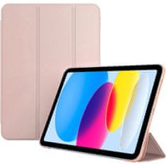 GS Ovitek za iPad 11" 2025 A16 (11. gen.) / iPad 10.9" 2022 (10. gen.), pametni ovitek z zavihkom, roza