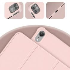GS Ovitek za iPad 11" 2025 A16 (11. gen.) / iPad 10.9" 2022 (10. gen.), pametni pisalo, z držalom za pisalo, roza