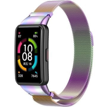 GS Zapestnica Milanese za Huawei Band 6, večbarvna