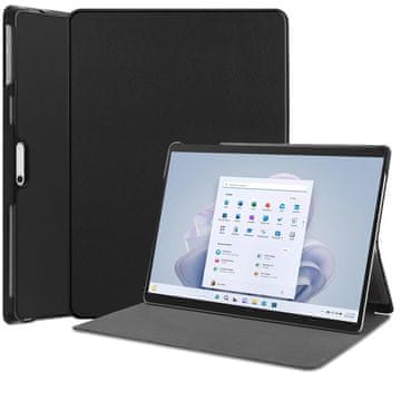 GS Ovitek za Microsoft Surface Pro 9, stojalo s stojalom, črn