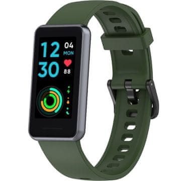 GS Silikonski pašček za Realme Band 2, zelen