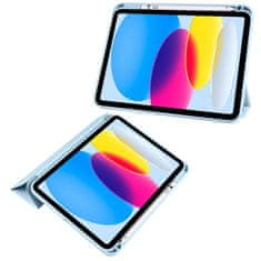 Overboard Ovitek za iPad 11" 2025 A16 (11. gen.) / iPad 10.9" 2022 (10. gen.), Smartcase Hybrid, z držalom za pisalo, moder