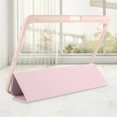 Overboard Ovitek za iPad 11" 2025 A16 (11. gen.) / iPad 10.9" 2022 (10. gen.), Smartcase Hybrid, z držalom za pisalo, svetlo roza