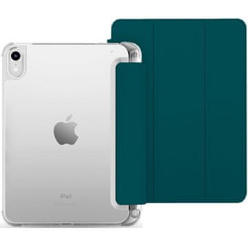GS Ovitek za iPad 11" 2025 A16 (11. gen.) / iPad 10.9" 2022 (10. gen.), Hybrid, z držalom za pisalo, temno zelen