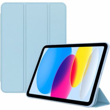 GS Ovitek za iPad 11" 2025 A16 (11. gen.) / iPad 10.9" 2022 (10. gen.), pametni ovitek z zavihkom, moder, nebesno moder