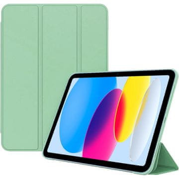GS Ovitek za iPad 11" 2025 A16 (11. gen.) / iPad 10.9" 2022 (10. gen.), pametni ovitek z zavihkom, zelen, matcha zelen