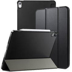 GS Ovitek za iPad 11" 2025 A16 (11. gen.) / iPad 10.9" 2022 (10. gen.), pametni pisalo, z držalom za pisalo, črn