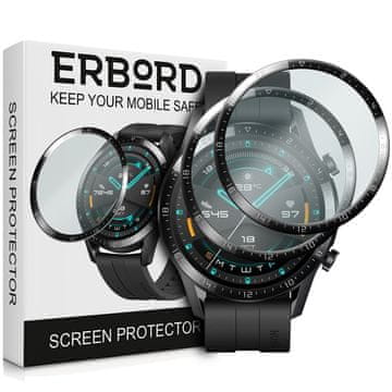 Overboard 2x hibridno steklo za Huawei Watch GT 2 46 mm