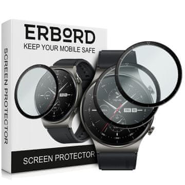 Overboard 2x hibridno steklo za Huawei Watch GT 2 Pro
