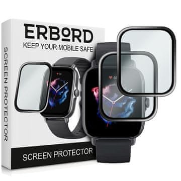 Overboard 2x hibridno steklo za Amazfit GTS 3