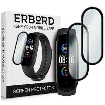 Overboard 2x hibridno steklo za Xiaomi Mi Band 5