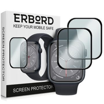 Overboard 2x hibridno steklo za Apple Watch 7/8/9 45 mm
