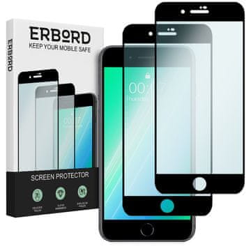 Overboard 2x kaljeno steklo za iPhone 7 Plus/8 Plus, 3D full, steklo za celoten zaslon