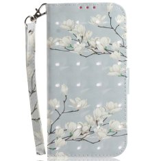 GS Ovitek za Oppo A17, denarnica, siva barva magnolije
