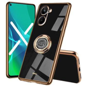 GS Ovitek za Realme 10 4G, Electro Ring, črn
