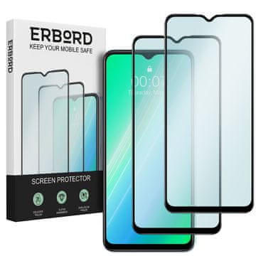 Overboard 2x kaljeno steklo za Samsung Galaxy M34 5G, 3D polno, steklo za celoten zaslon