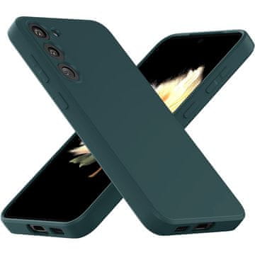 GS Ovitek za Samsung Galaxy S23 5G, Silikonski Lite, zelen