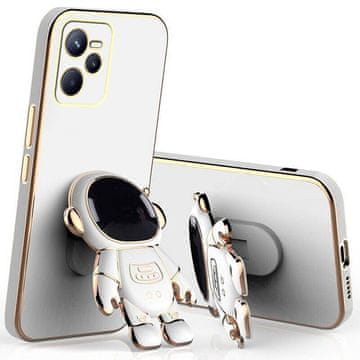 GS Ovitek za astronavta Realme C35, bel