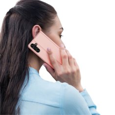 Dux Ducis Ovitek za Samsung Galaxy A14 4G/5G, Skinpro, roza zlat