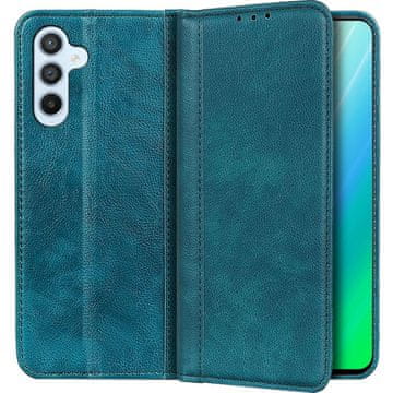 GS Ovitek za Samsung Galaxy A34 5G, usnjeni, zelen
