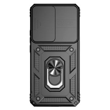 GS Oklepno ohišje za Xiaomi 12T 5G / 12T Pro 5G, CamShield Slide, črno