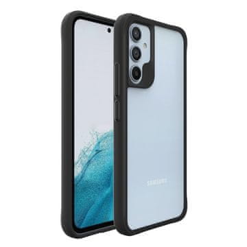 GS Ovitek za Samsung Galaxy A34 5G Fusion Hybrid, prozoren / črn