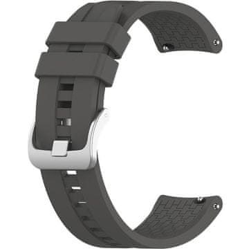 GS Univerzalni silikonski pašček 22 mm, siv