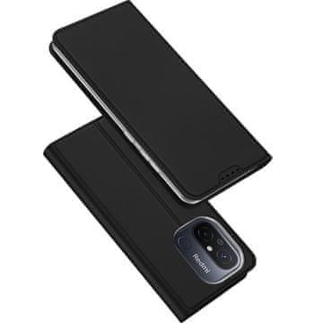Dux Ducis Ovitek za Xiaomi Redmi 12C, Skinpro, črn