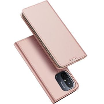 Dux Ducis Ovitek za Xiaomi Redmi 12C, Skinpro, roza zlat