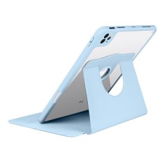 GS Ovitek za iPad Pro 11" M2 2022 / M1 2021 / 2020, z držalom za pisalo, vrtenje za 360°, moder