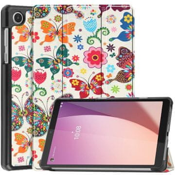 GS Ovitek za Lenovo Tab M8 Gen 4 TB-300FU, Smartcase, metuljček