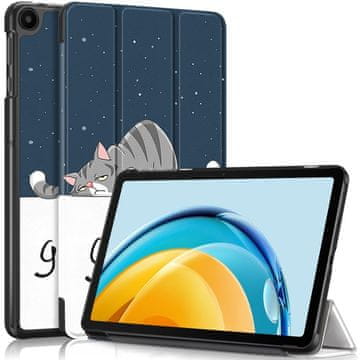 GS Ovitek za Huawei MatePad SE 10.4 2022, Smartcase, speča mačka