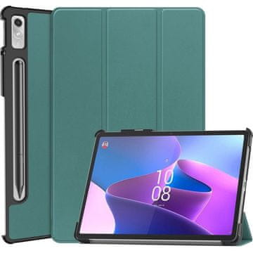 GS Ovitek za Lenovo Tab P11 Pro Gen 2 TB132FU TB132XU 11.2", tridelni z držalom za pisalo, zelen