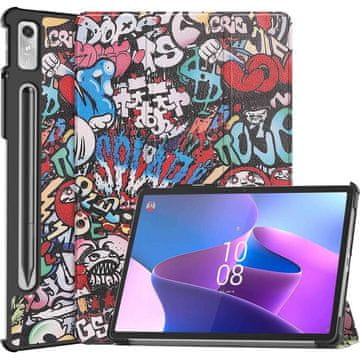 GS Ovitek za Lenovo Tab P11 Pro Gen 2 TB132FU TB132XU 11.2", tridelni z držalom za pisalo, grafiti