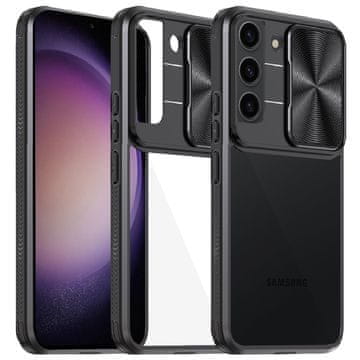 Overboard Ovitek za Samsung Galaxy S23 Plus, drsna kamera, črn